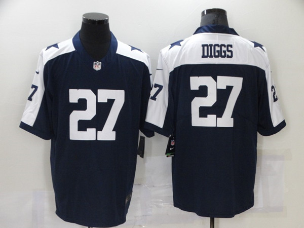 Men's Dallas Cowboys #27 Trevon Diggs Navy Vapor Untouchable Limited Stitched Football Jersey